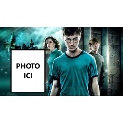 PHOTO PERSONNALISEE HARRY POTTER