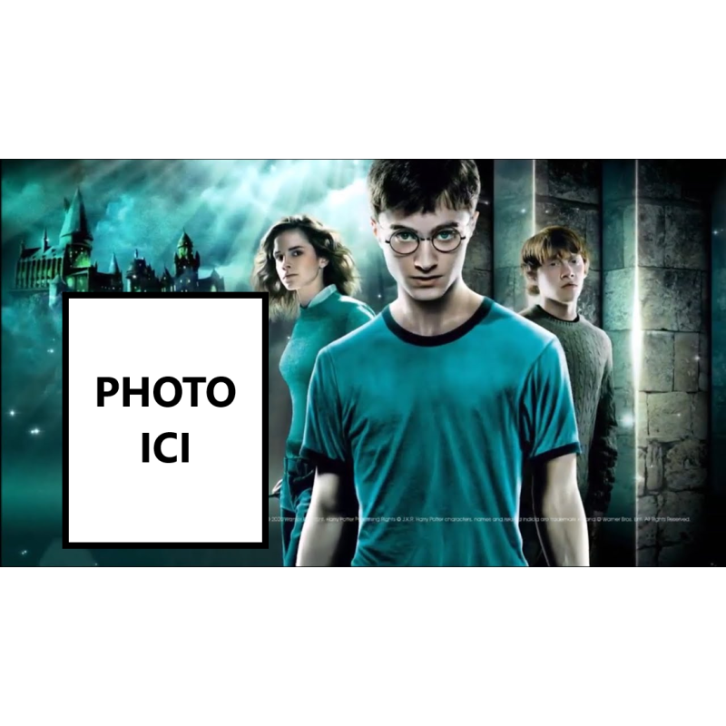 PHOTO PERSONNALISEE HARRY POTTER PHOTO PERSONNALISEE HARRY POTTER