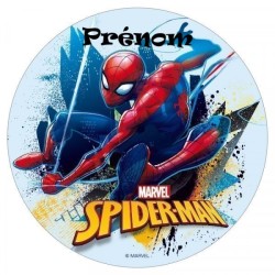 DISQUE PERSONNALISE SPIDERMAN