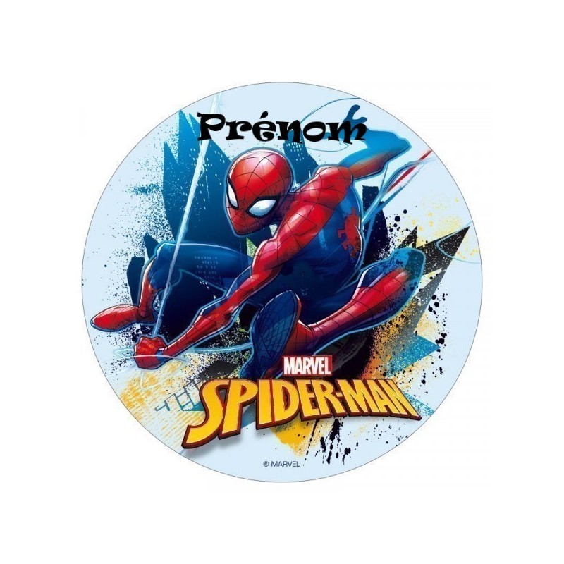 DISQUE PERSONNALISE SPIDERMAN DISQUE PERSONNALISE SPIDERMAN