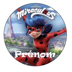 DISQUE PERSONNALISE MIRACULOUS