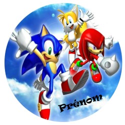 DISQUE PERSONNALISE SONIC