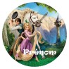 DISQUE PERSONNALISE RAIPONCE