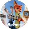 DISQUE PERSONNALISE ZOOTOPIE