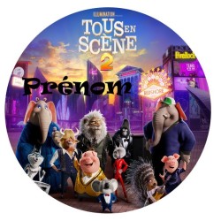 DISQUE PERSONNALISE TOUS EN SCENE