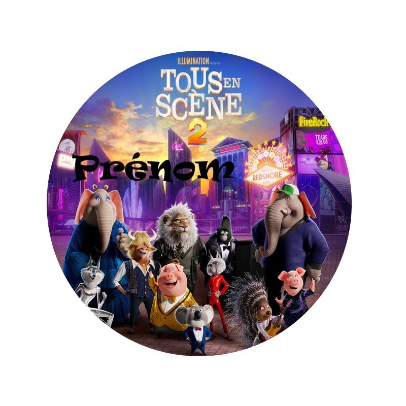 DISQUE PERSONNALISE TOUS EN SCENE DISQUE PERSONNALISE TOUS EN SCENE