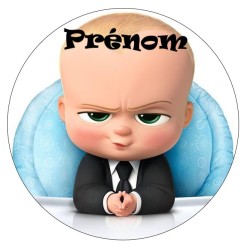 DISQUE PERSONNALISE BABY BOSS