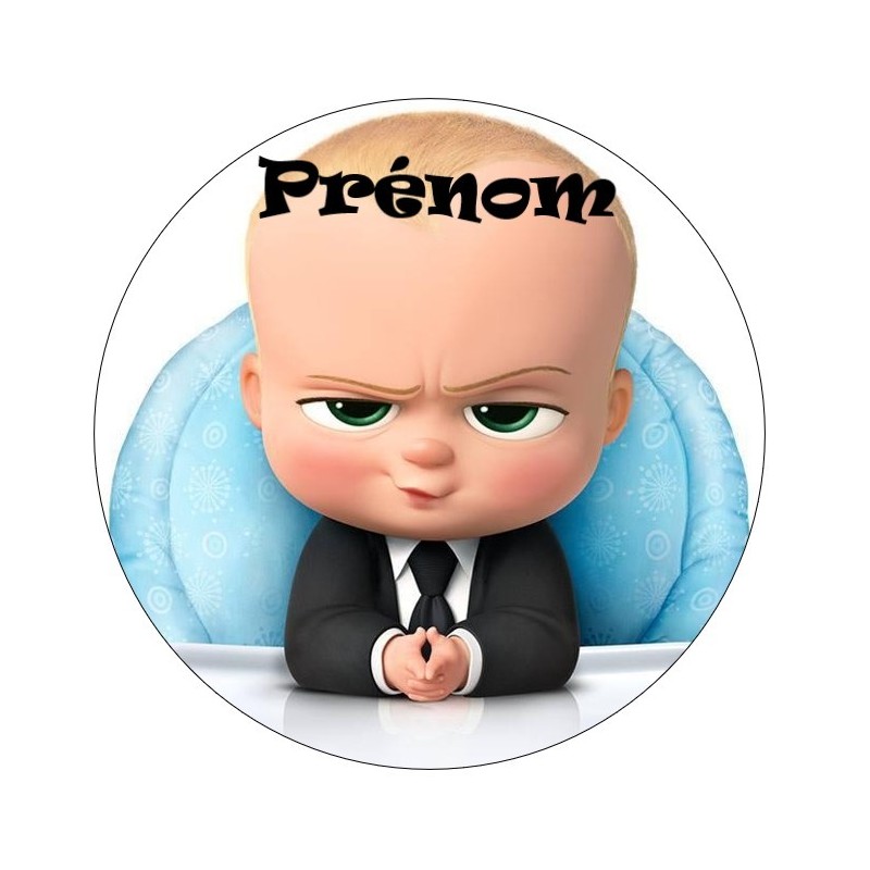 DISQUE PERSONNALISE BABY BOSS DISQUE PERSONNALISE BABY BOSS