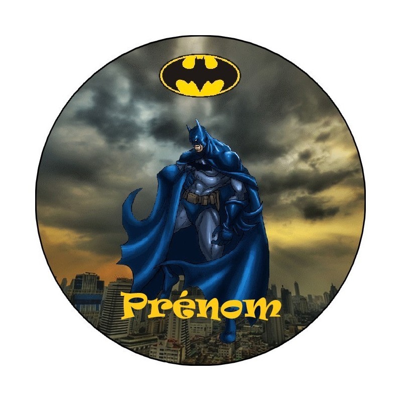 DISQUE PERSONNALISE BATMAN DISQUE PERSONNALISE BATMAN