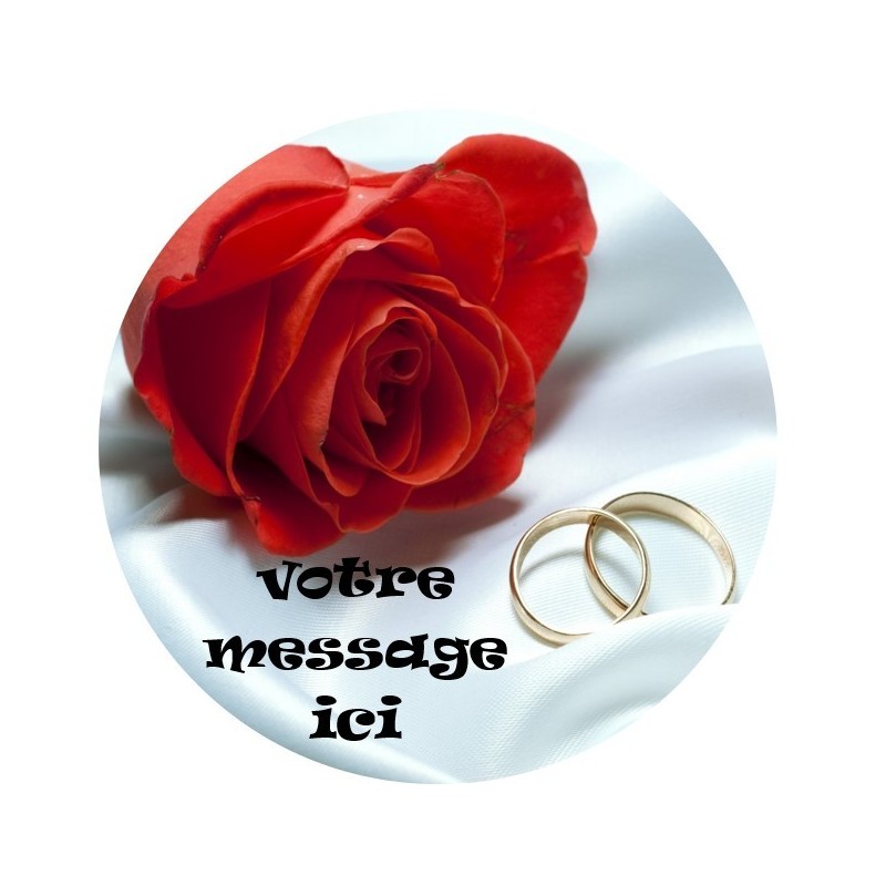 DISQUE PERSONNALISE MARIAGE DISQUE PERSONNALISE MARIAGE