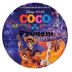 DISQUE PERSONNALISE COCO