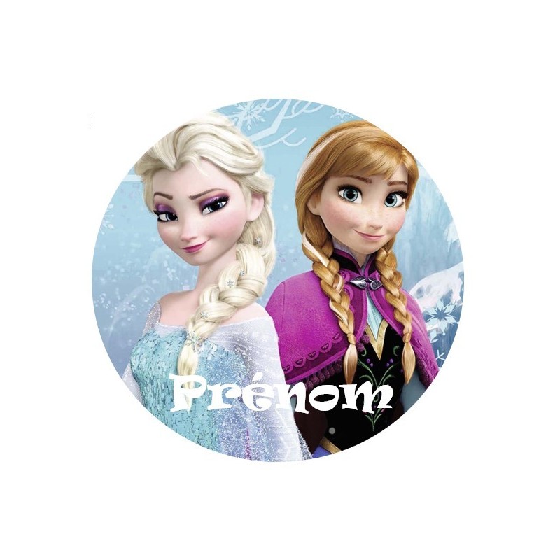 DISQUE PERSONNALISE REINE DES NEIGES DISQUE PERSONNALISE REINE DES NEIGES