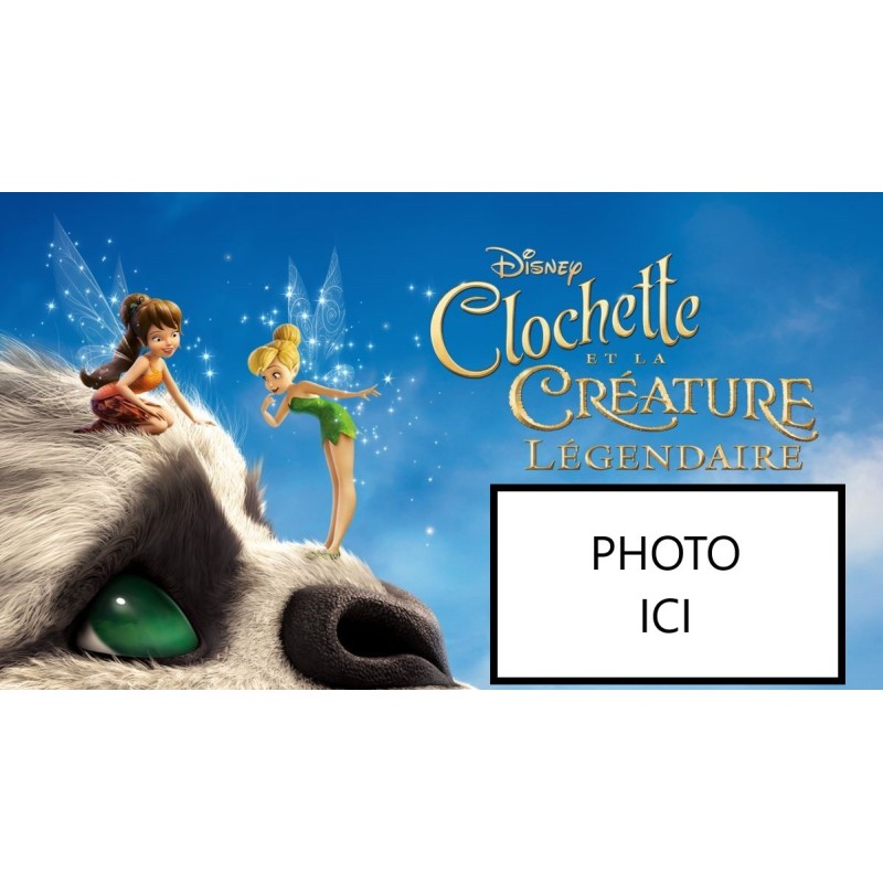 PHOTO PERSONNALISEE CLOCHETTE PHOTO PERSONNALISEE CLOCHETTE
