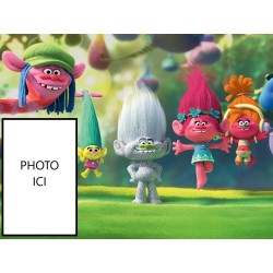 PHOTO PERSONNALISEE LES TROLLS
