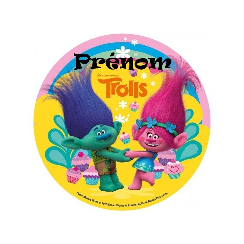 DISQUE PERSONNALISE LES TROLLS DISQUE PERSONNALISE LES TROLLS