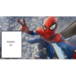 PHOTO PERSONNALISEE SPIDERMAN