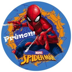 DISQUE PERSONNALISE SPIDERMAN