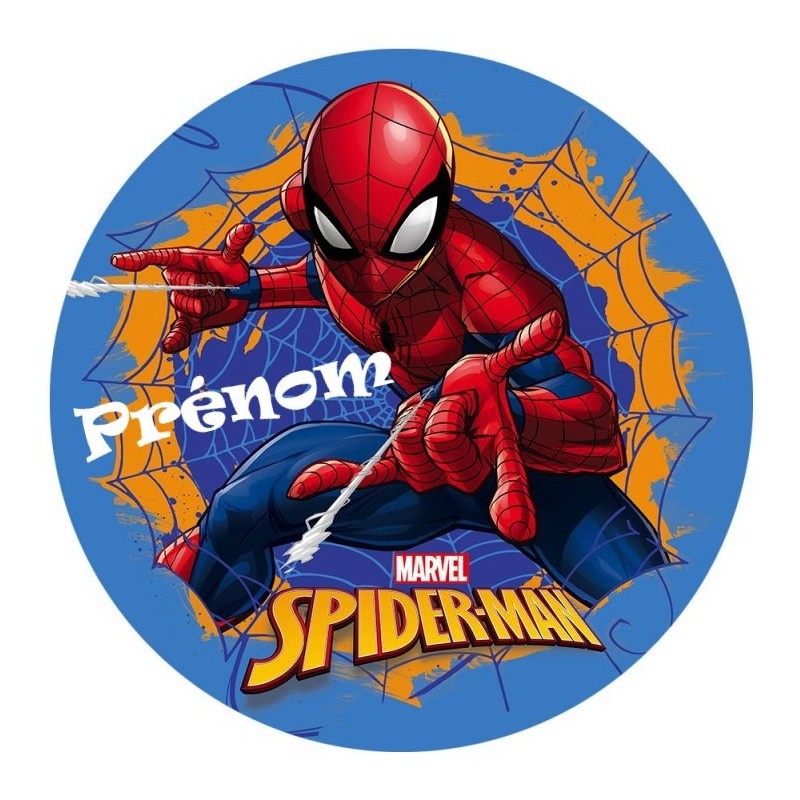 DISQUE PERSONNALISE SPIDERMAN DISQUE PERSONNALISE SPIDERMAN
