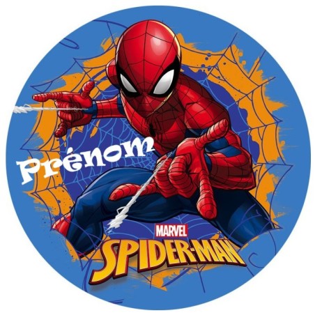 DISQUE PERSONNALISE SPIDERMAN