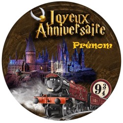 DISQUE PERSONNALISE HARRY POTTER