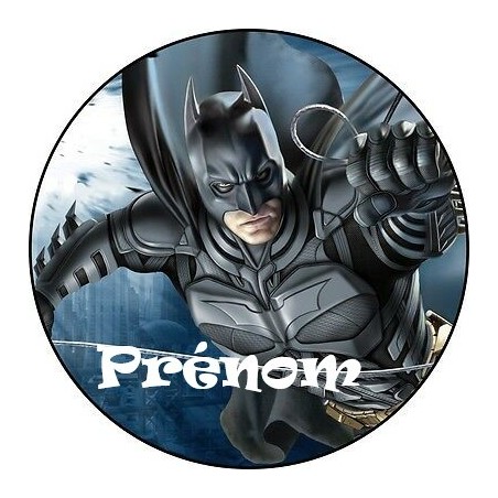DISQUE PERSONNALISE BATMAN