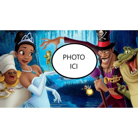 PHOTO PERSONNALISEE LA PRINCESSE ET LA GRENOUILLE