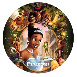 DISQUE PERSONNALISE LA PRINCESSE ET LA GRENOUILLE