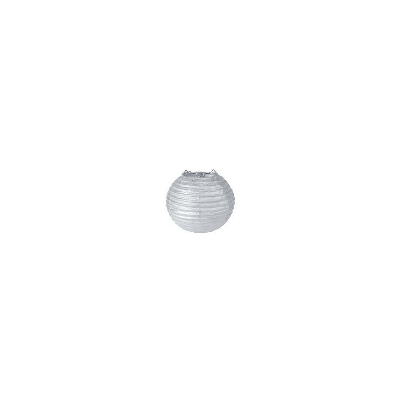 LANTERNE METALISEE ARGENT DIAM 7cm LANTERNE METALISEE ARGENT DIAM 7cm