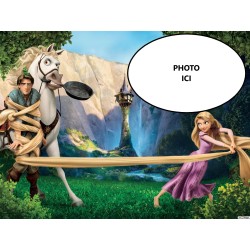 PHOTO PERSONNALISEE RAIPONCE