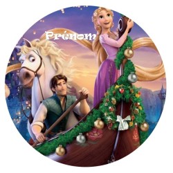 DISQUE PERSONNALISE RAIPONCE