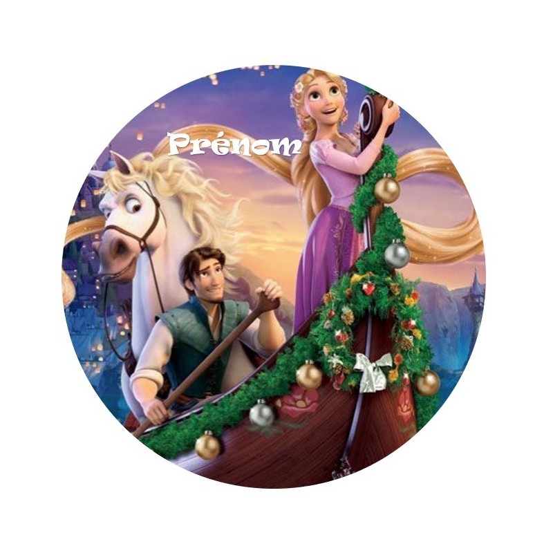 DISQUE PERSONNALISE RAIPONCE DISQUE PERSONNALISE RAIPONCE