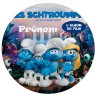 DISQUE PERSONNALISE SCHTROUMPFS
