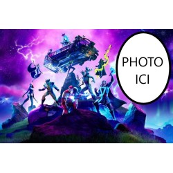 PHOTO PERSONNALISEE FORNITE