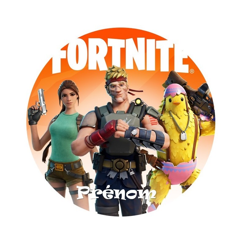 DISQUE PERSONNALISE FORTNITE DISQUE PERSONNALISE FORTNITE