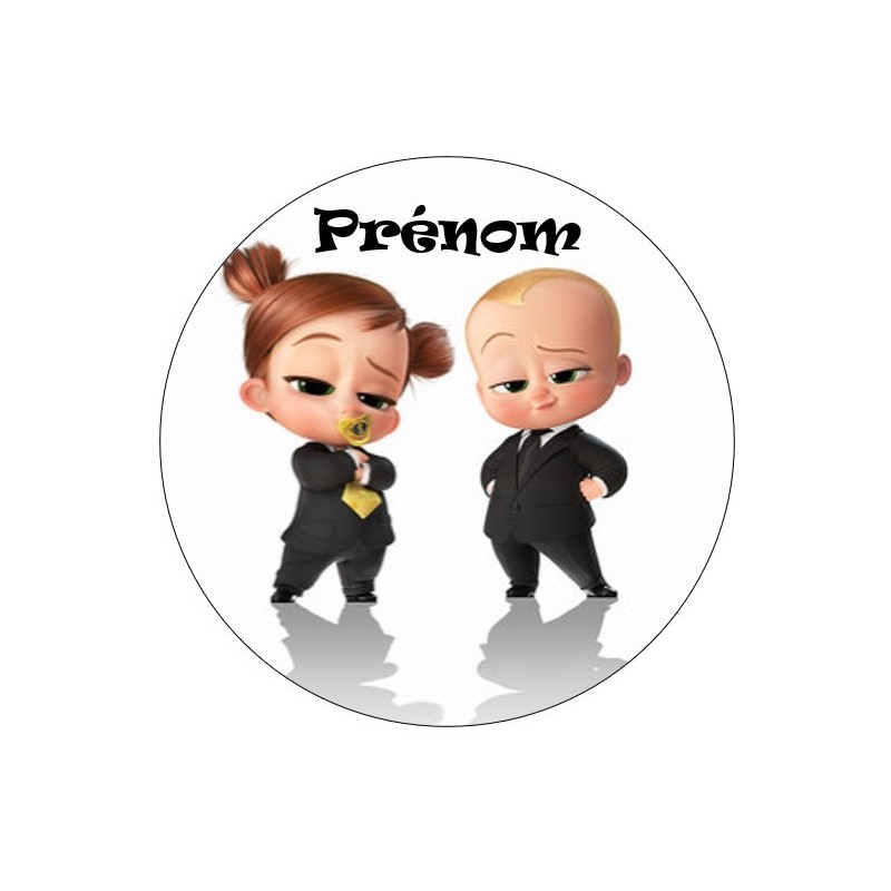 DISQUE PERSONNALISE BABY BOSS DISQUE PERSONNALISE BABY BOSS