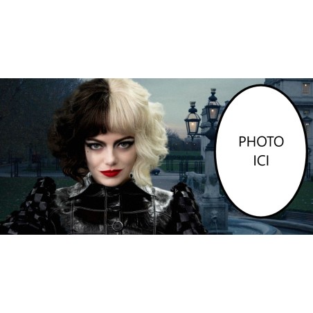 PHOTO PERSONNALISEE CRUELLA LE FILM