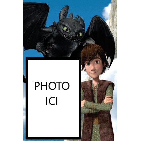PHOTO PERSONNALISEE DRAGON