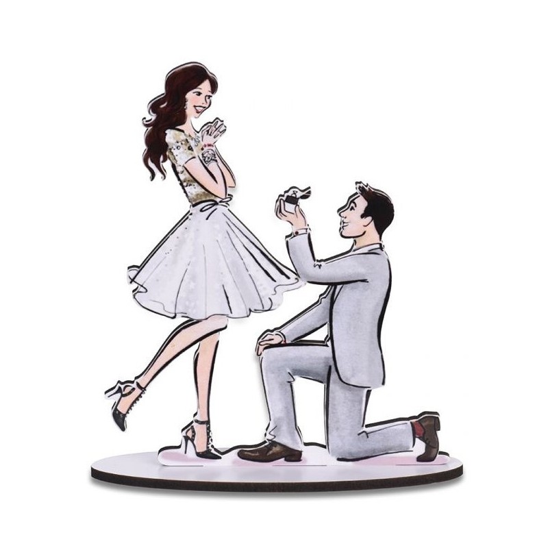 COUPLE MARIE BOIS