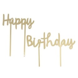 CAKE TOPPER HAPPY BIRTHDAY