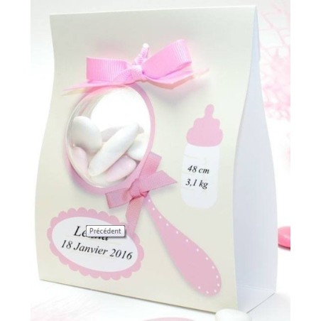 PORTE BOULE HOCHE ROSE
