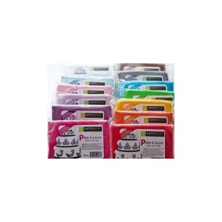 PATE A SUCRE COULEUR 250G
