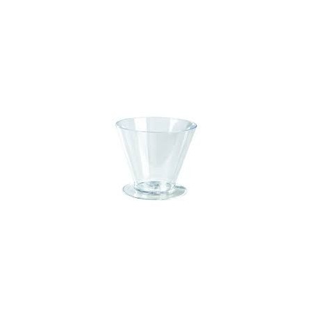 VERRINE CONE AVEC PIED P/20