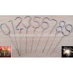 BOUGIE SCINTILLANTE CHIFFRE