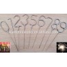 BOUGIE SCINTILLANTE CHIFFRE