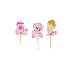 TOPPERS NAISSANCE FILLE X3