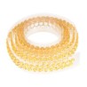RUBAN STRASS ADHESIFS 90CM JAUNE