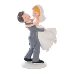 MARIES HEUREUX ENLACES H 16.5CM