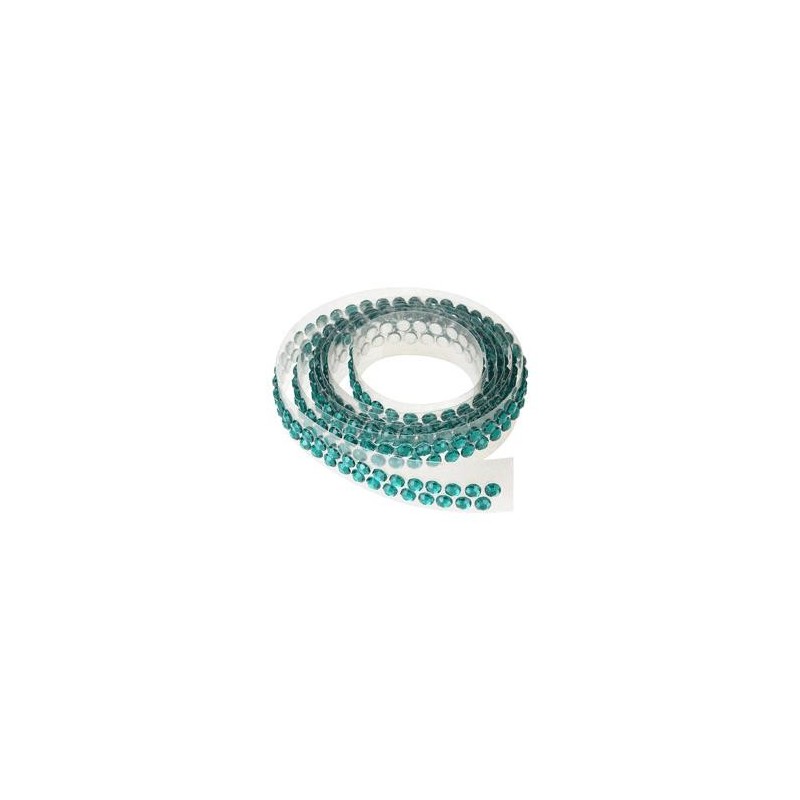 RUBAN STRASS ADHESIFS 90CM VERT RUBAN STRASS ADHESIFS 90CM VERT
