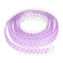 RUBAN STRASS ADHESIFS 90CM VIOLET