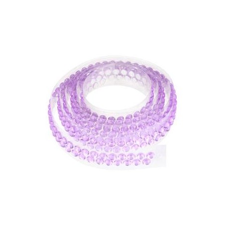 RUBAN STRASS ADHESIFS 90CM VIOLET